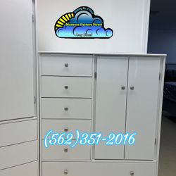 Baby Wardrobe White 