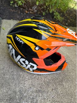 Answer Racing ANSR Nova Motocross Helmet, Size Large, No Visor.