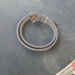Dryer Power Cord 3 Wire 4'