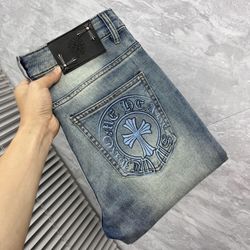 Chrome Hearts Men’s Jeans 2026 New 