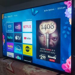 🛑SMART  TV  TCL  75"  4K  ROKU   LED  HDR   DOLBY   VISION   FULL  UHD  2160p 🛑( NEGOTIABLE  ) 🛑FREE   DELIVERY 🛑