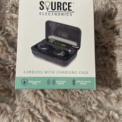 Source electronics Wireless Earbuds With Charging Case 