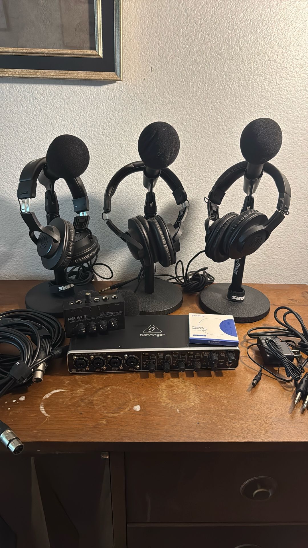 Podcast Equipment Complete - Brand New