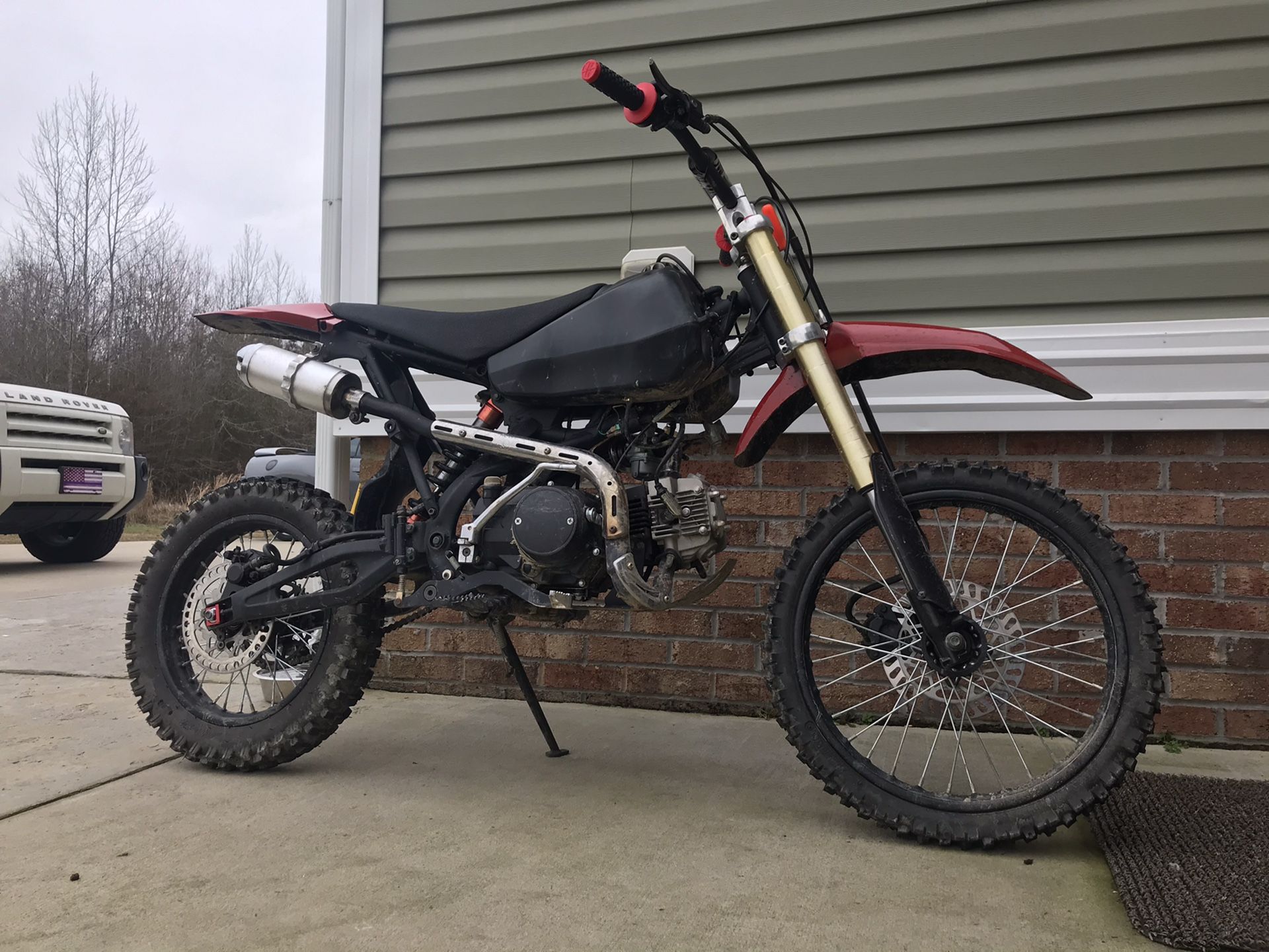 2017 Db-x18 Apollo 125cc full-size dirt bike 4 stroke