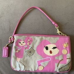RARE”   “ PINKY” CHAN COACH WRISTLET 