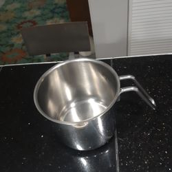 STAINLESS STEEL Pot RARELY USED, Made In ITALY 