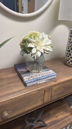 Faux flower bouquet