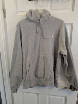 Champion Pullover Hoodie Gray