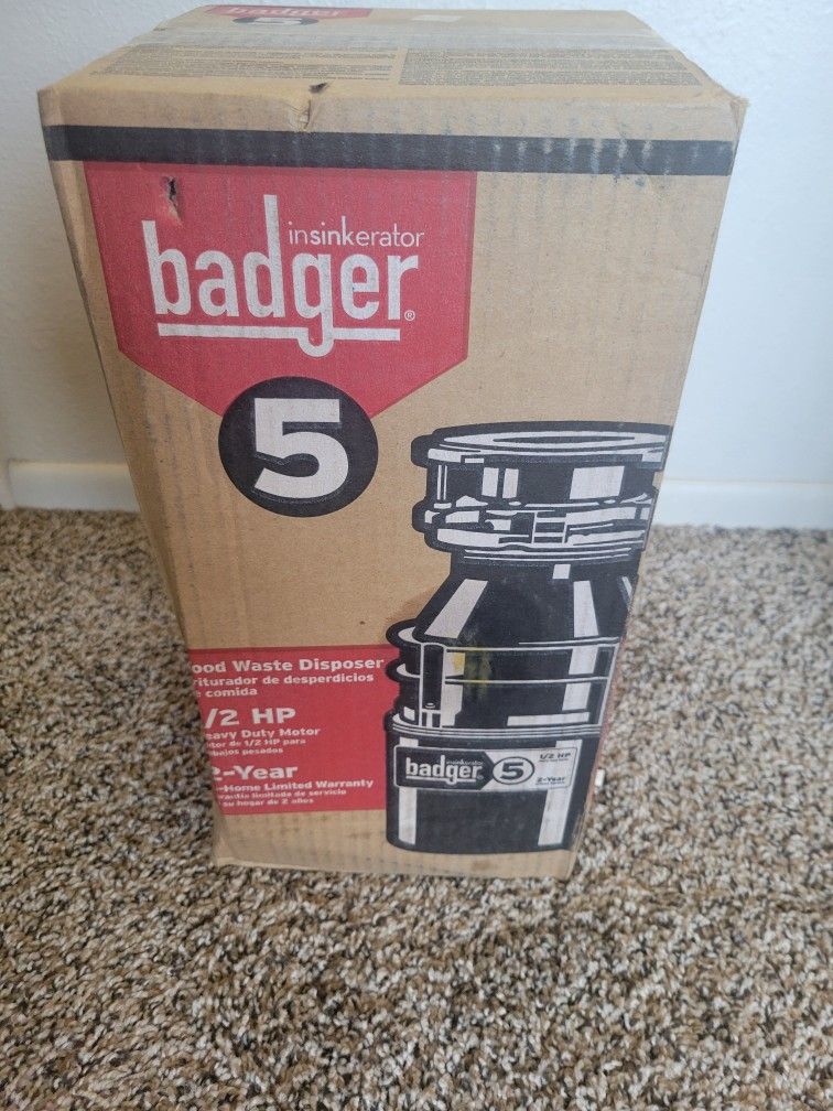 New Badger Garbage Disposal