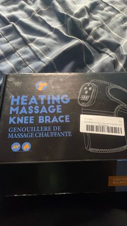 Heating massage knee  brace