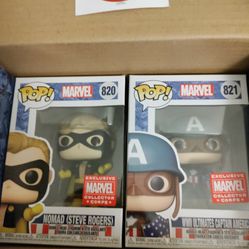 Funko Pop Marvel Nomad Steve Rodgers WWII Ultimates Captain America