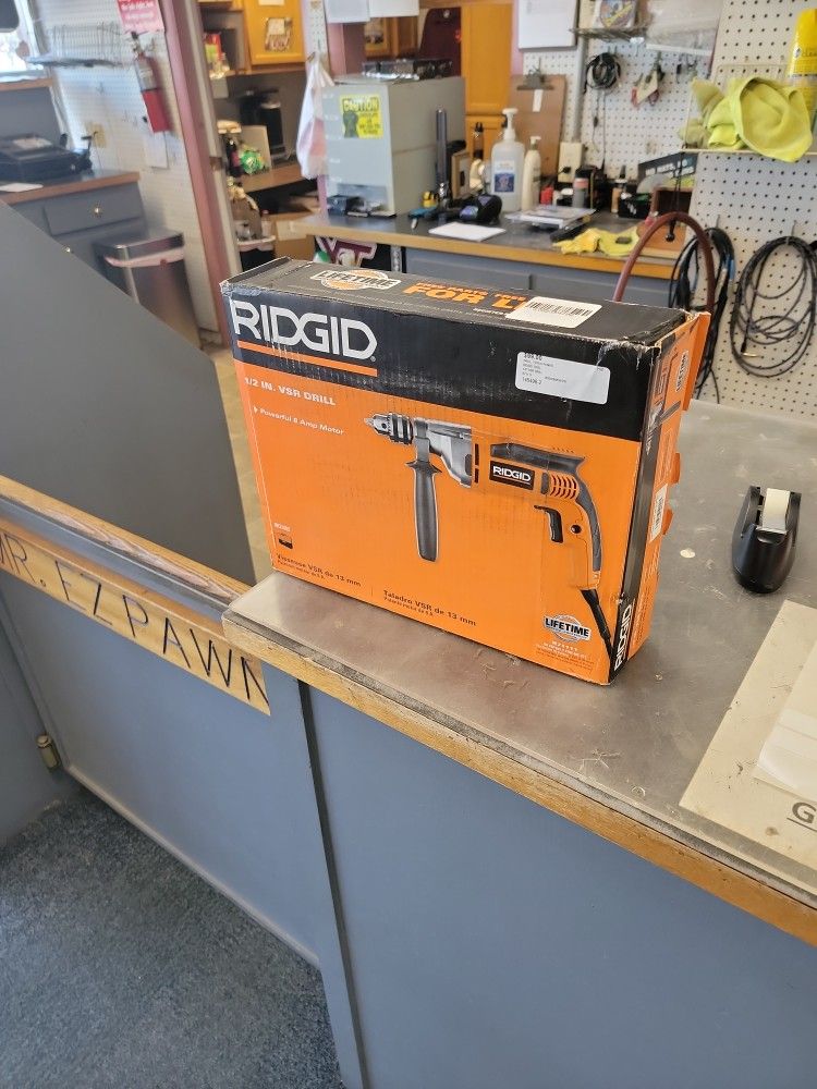 Ridgid Corded 1/2" VSR Drill. Model #: R71111
