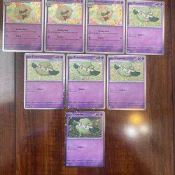 Pokemon Cottonee & Whimsicott Mega Evolution Blister Promo Cosmo Holo Lot of 8