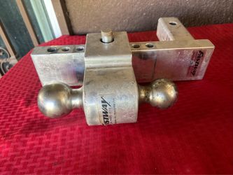Fastway Trailer Products Solid Aluminum Adjustable Multi-Ball Tow Hitch