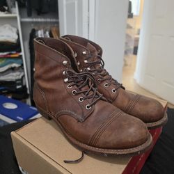 Red Wing Ranger Boots Size 9.5 Dark Brown. Like New!