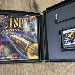 I Spy Universe Mystery Video Game Nintendo DS Xl 3 Handheld Portable Switch Ps 5