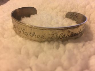 Sterling silver hand cuff