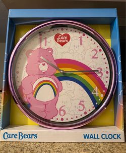 Care bear wall clock