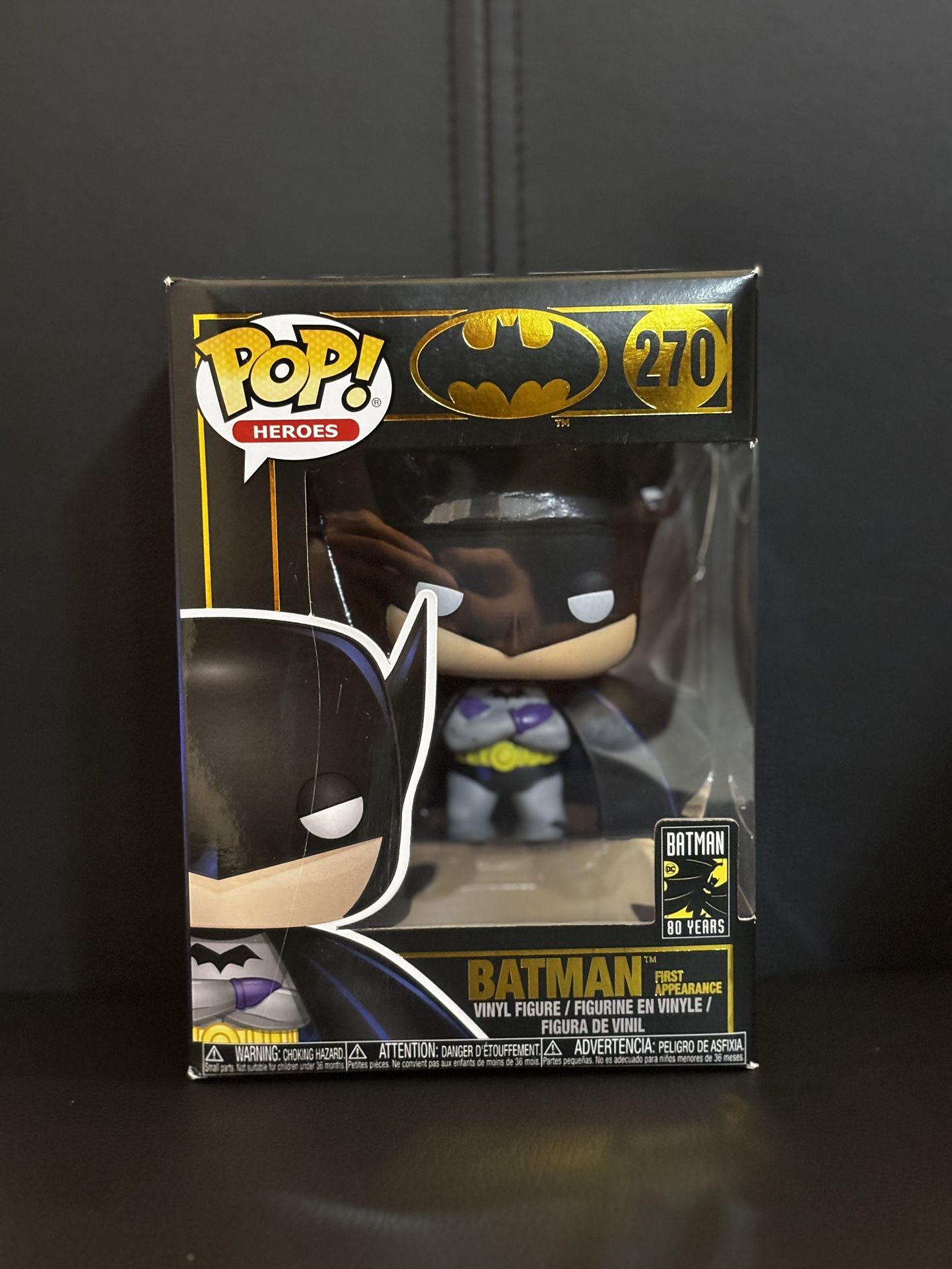 Funko Pop: Batman First Appearance (270) (80 Year Anniversary)