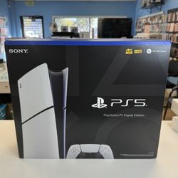 PS5 PlayStation 5 Digital 1TB Storage New  $79 Downpayment ✨