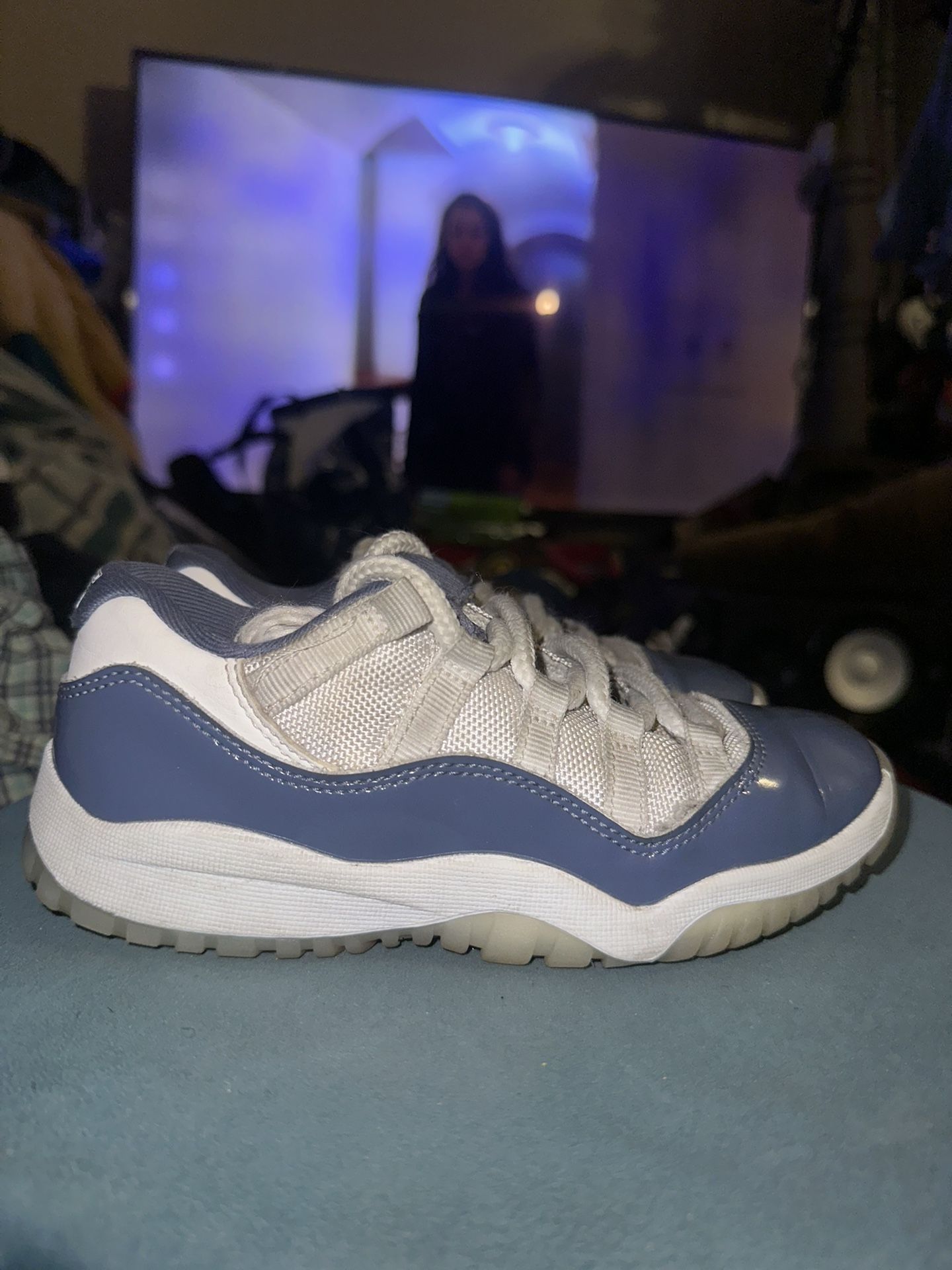 Nike Air Jordan 11 Retro Low Diffused Blue Size 13C Pre Owned 