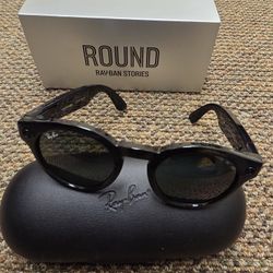 Rayban Stories Round Smart Sunglasses Ray Ban facebook meta