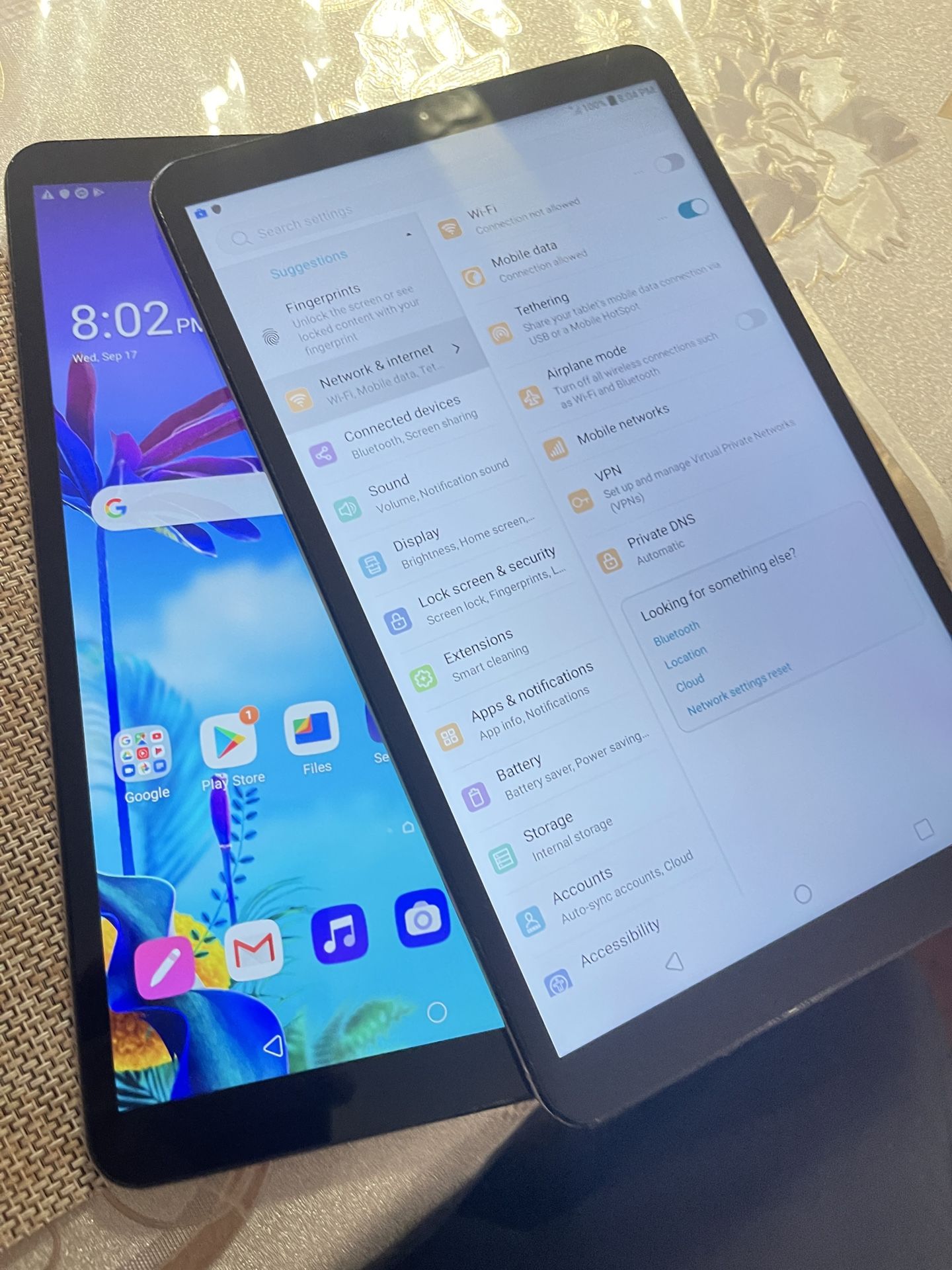Selling These 2 Tablets.  As Is.   They Have Small Issues. Read Desertion. 