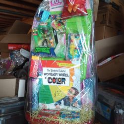 EASTER BASKET - SUPER GIANT "LOL SUPRISE" THEMED GIFT BASKET WITH ACCESSORIES & SNACKS