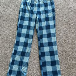 Eddie Bauer Sleepwear  Pajama Pants Women’s Large Blue Fleece