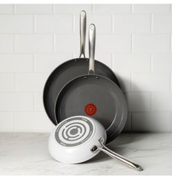 T-tal T-fal Ceramic Non-Stick Frypan Set, 3-piece