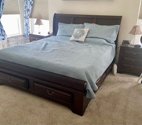 5 piece king bedroom set
