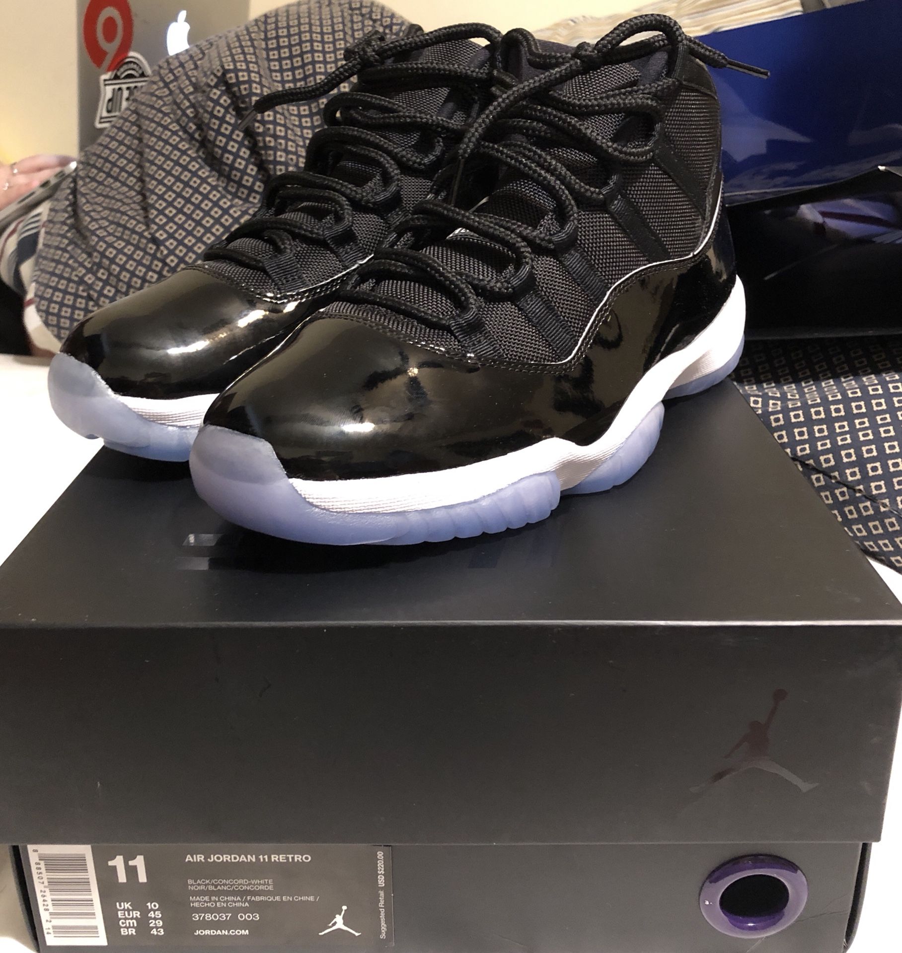 Air Jordan 11 Retro (SpaceJam), Original Box, Never Worn