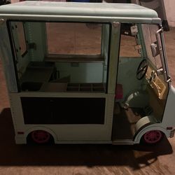Our Generation dolls ice cream truck