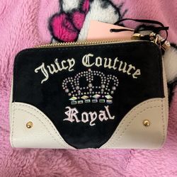 Juicy Couture Royal Wallet Black 