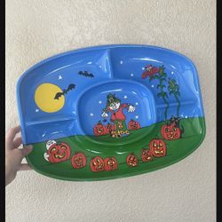 Vintage  Halloween Tray 