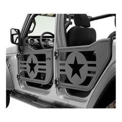 EAG Military Tubular Doors w/ Mirrors - Excellent Condition (JL 4-Door)