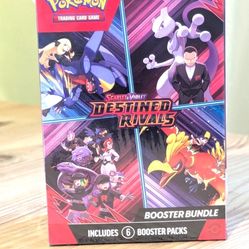 Sealed Pokemon Destined Rivals Booster Bundle 