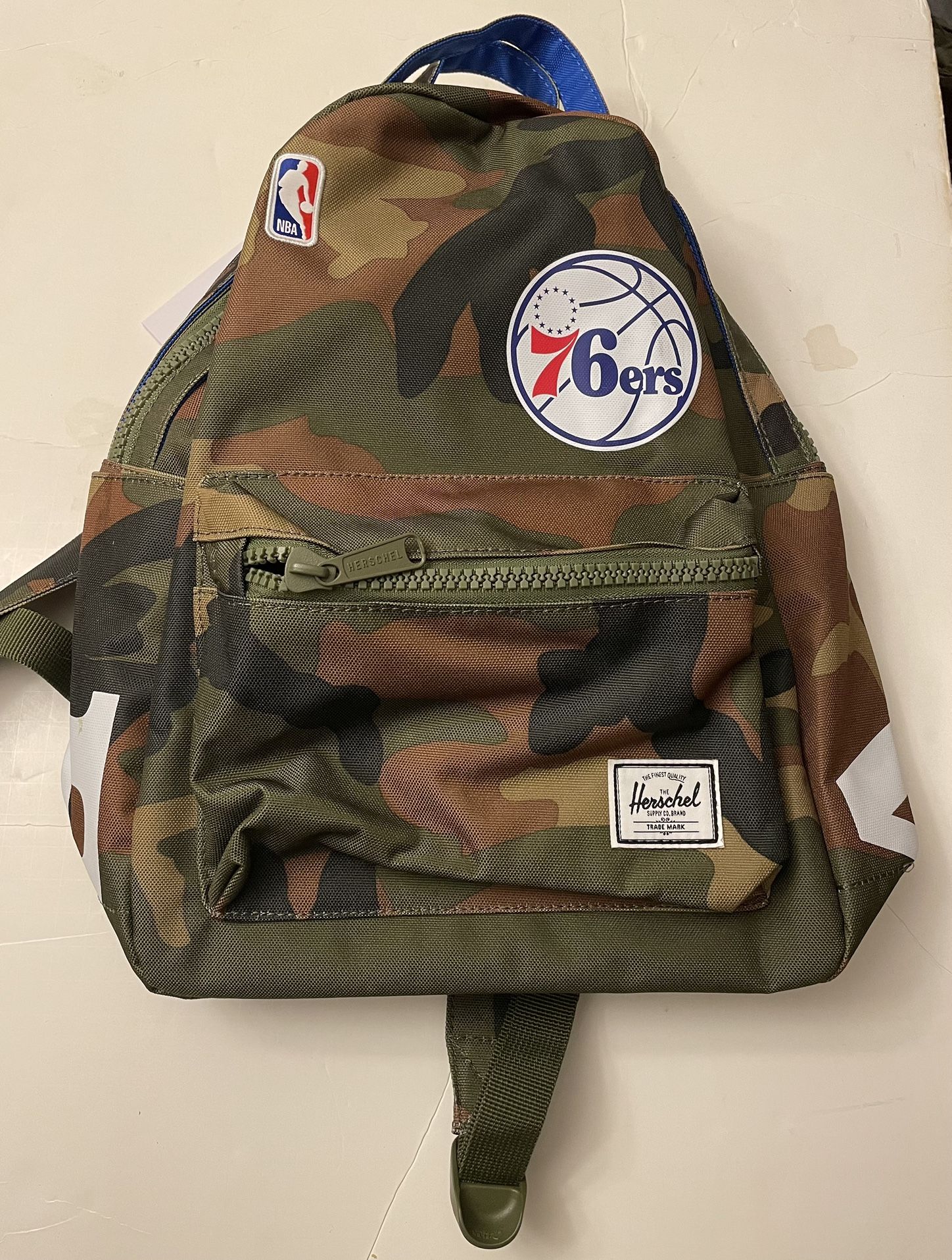 Philadelphia 76ers Herschel Supply Co. Women's Nova Camo Backpack(new)