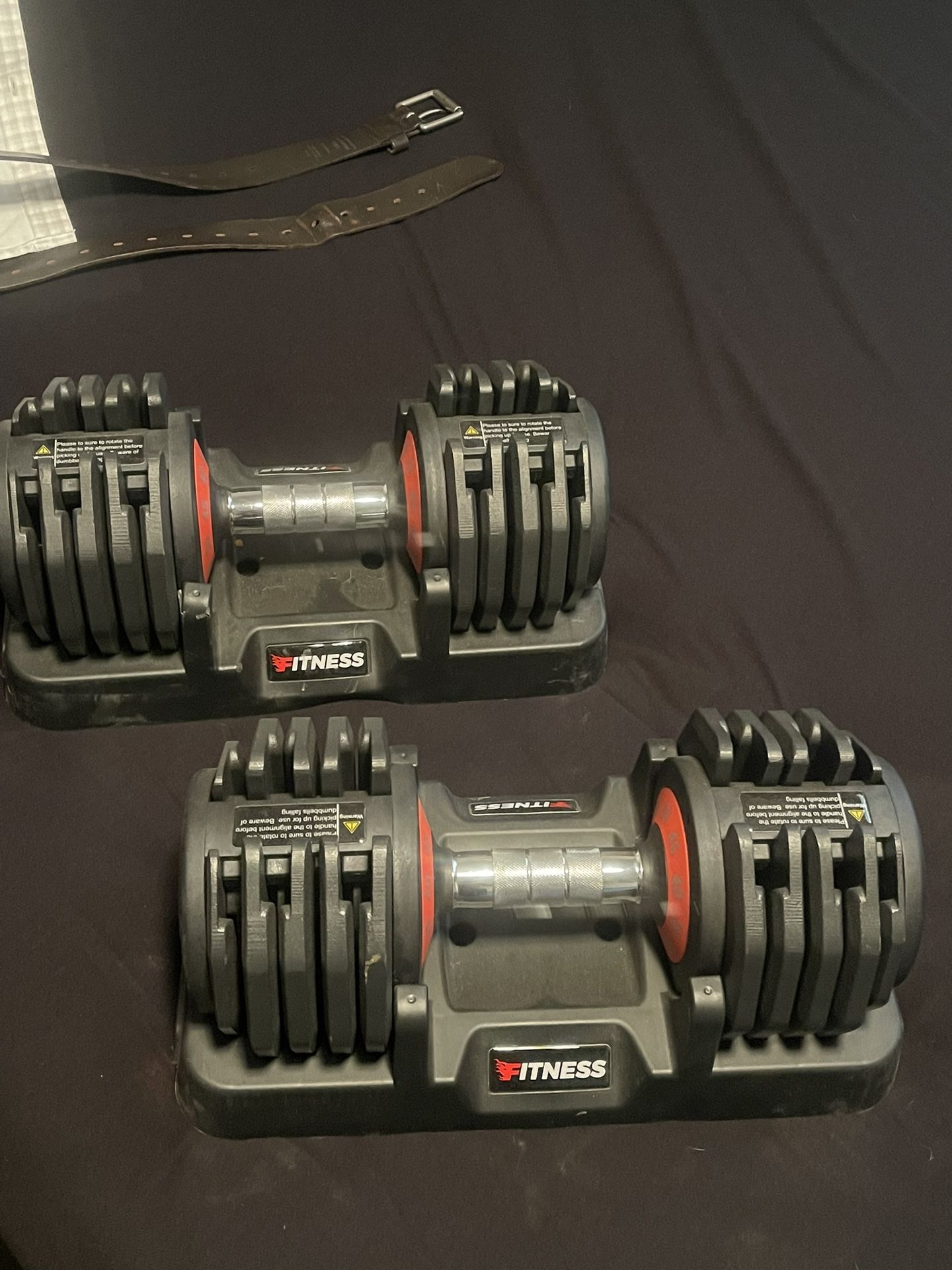 Up To 55 Lb Adjustable Dumbbells