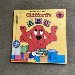 Children’s hardcover book Clifford’s ABC