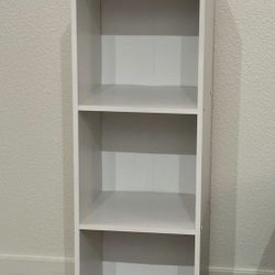 3 Compartment Shelf White
