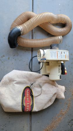 Shopfox 1hp wall mount dust collection