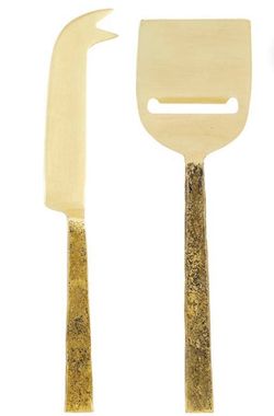 Brand new Gold Cheese Knife Set $40