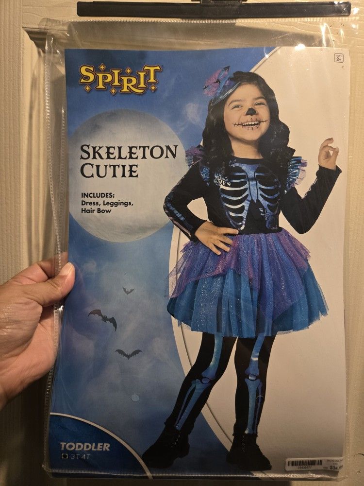 Skeleton Girls Costume