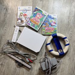 Nintendo Wii Kirby / Mario Bundle