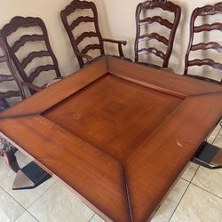 Dining Set With 6 Chairs 