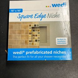 Wedi Ready To Tile Shower Niche, 16x16x4