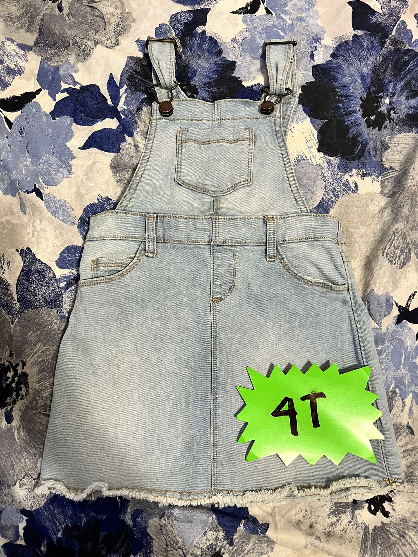 Toddler Overall Dress 4T