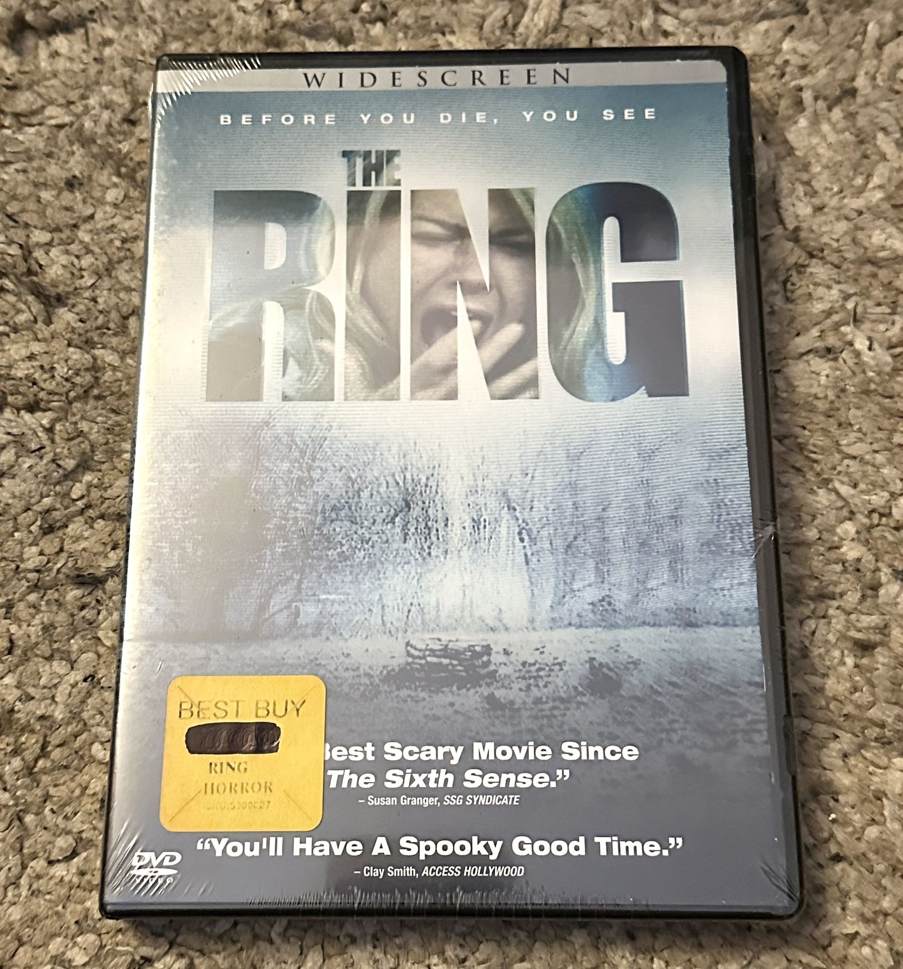 The Ring (DVD, 2003, Widescreen) Horror Movie DreamWorks