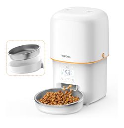 YUPOSL Automatic Pet Feeder with LCD Display